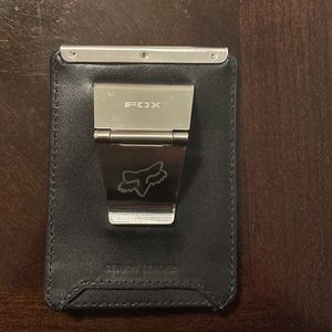NEW FOX RACING money clip wallet